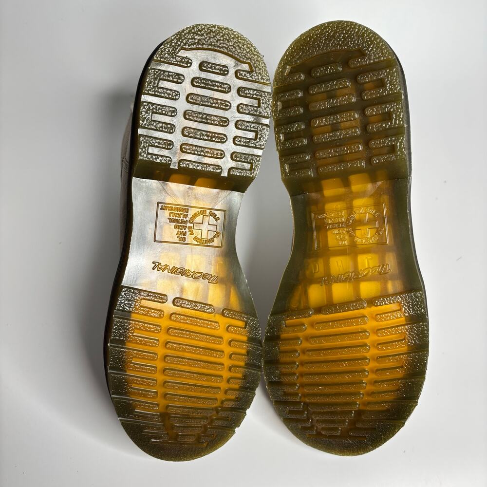 Dr. Martens Women's 2976 Virginia Leather Chelsea Boot in Vintage Taupe - Picture 8 of 9